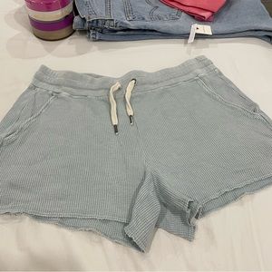 Splendid waffle shorts